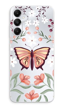 Butterfly in a floral world