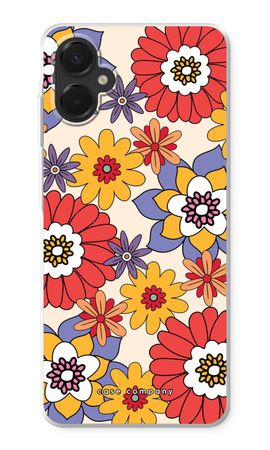 Retro Flowers - Yellow