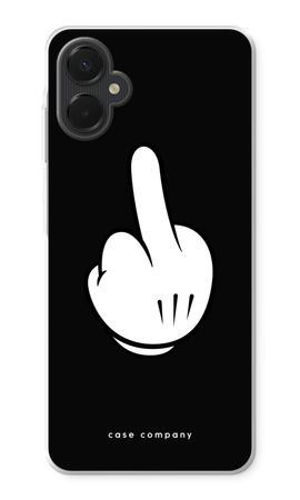 Middle finger black