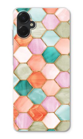 Hexagons in stained glass