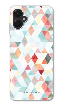 Coloured triangles pastel