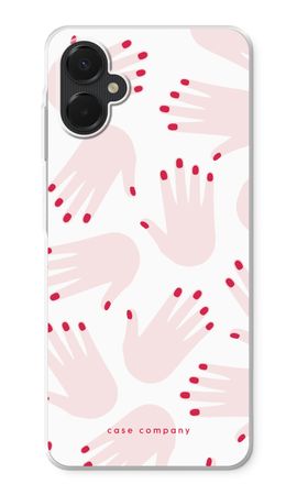 Hands pink
