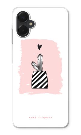 Black and white cactus