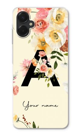Flirty Flowers Monogram