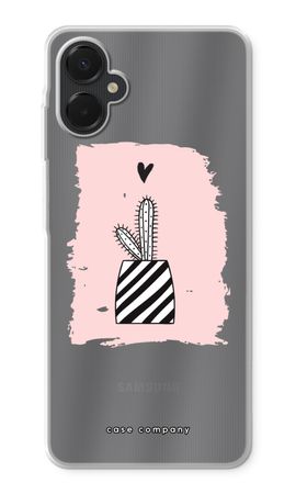 Black and white cactus