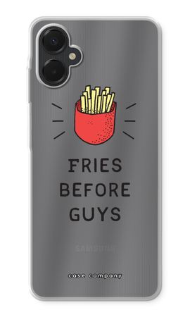 Fries before guys