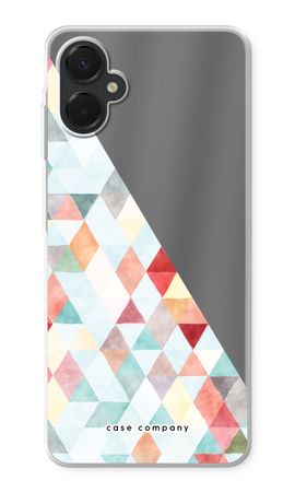 Coloured triangles pastel