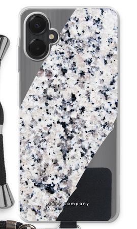 Speckled marble