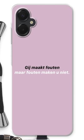 Fouten maken u niet