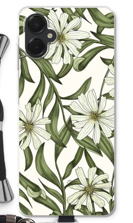 White flower pattern