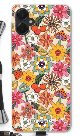 Retro Flowers N°2 - Yellow