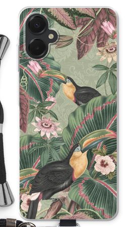 Tropical jungle toucan