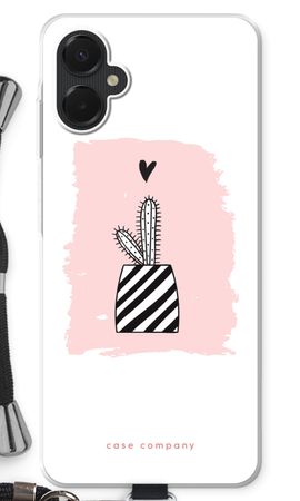 Black and white cactus