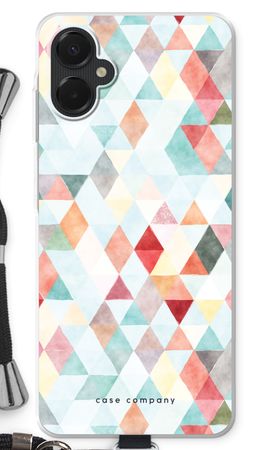 Coloured triangles pastel