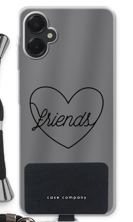friends corazón negro