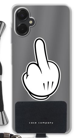 Middle finger white