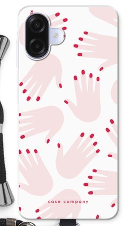 Hands pink