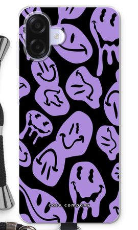 Melting Smiley - Purple