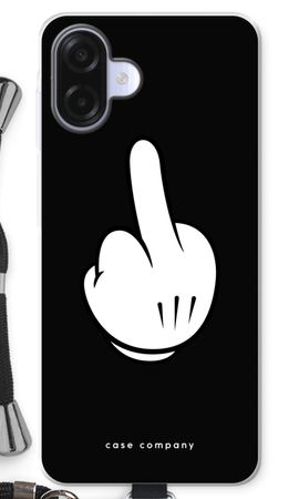 Middle finger black