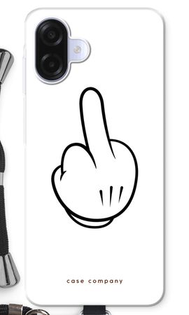 Middle finger white