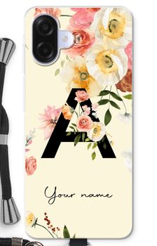 Flirty Flowers Monogram