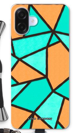 Stained glass - Orange