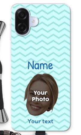 Personalized Face - Stripes Pattern