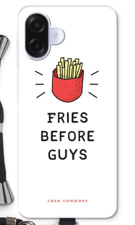 Fries before guys