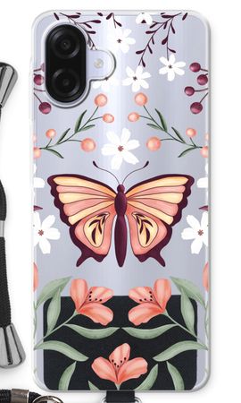 Butterfly in a floral world