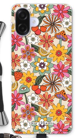 Retro Flowers N°2 - Yellow