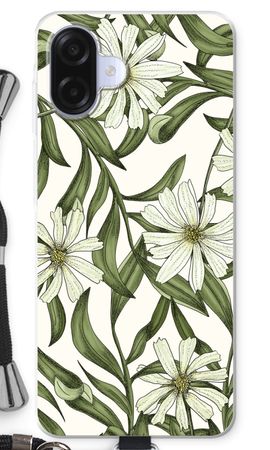 White flower pattern