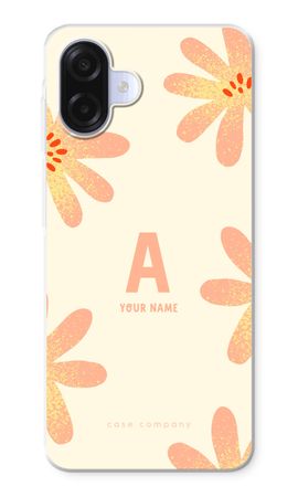 Peach Blossom Monogram