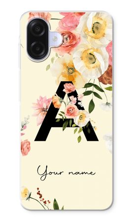 Flirty Flowers Monogram