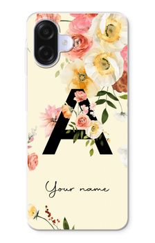 Flirty Flowers Monogram