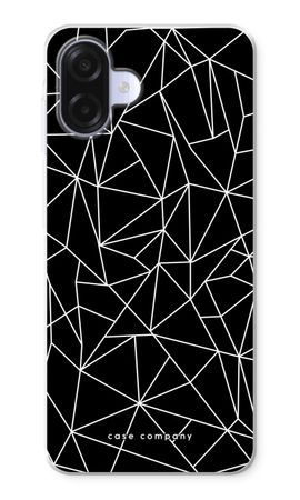 Geometric lines white
