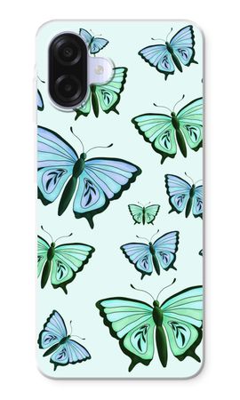 Blue & Green Butterflies