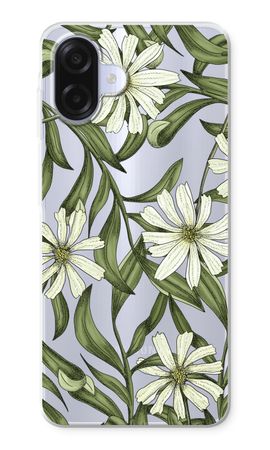 White flower pattern