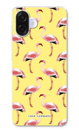 Flamingos yellow