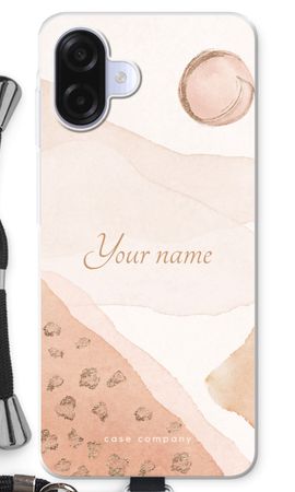 Gold Spots Namecase - Blush
