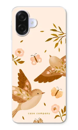 Fluttering Pair, Samsung Galaxy A07 weiche Hülle