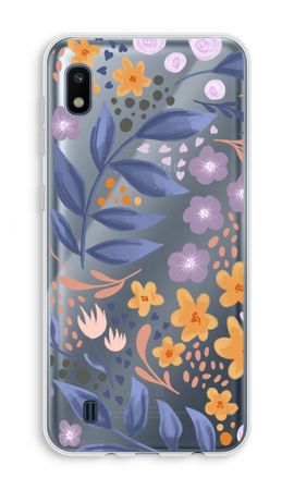 Flowers with blue leaves