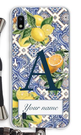 Monogram Blauwe tegels