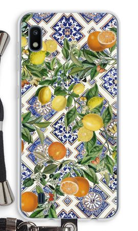 Blauwe tegels, citroenen en sinaasappels