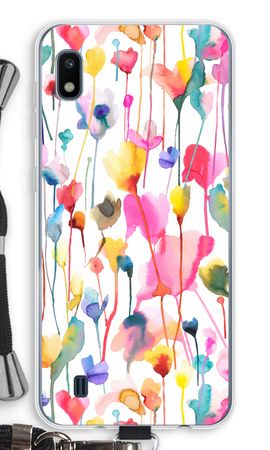 Fleurs sauvages colorées