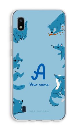 Playful Dogs Monogram