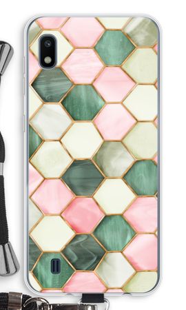 Hexagons in stained glass