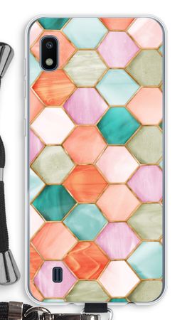 Hexagons in stained glass