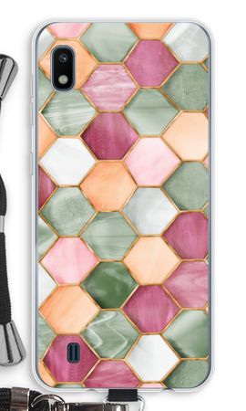 Hexagons in stained glass