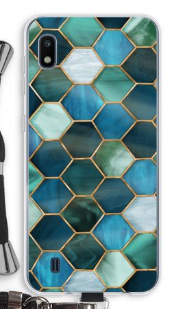 Hexagons in stained glass