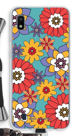 Retro Flowers - Blue